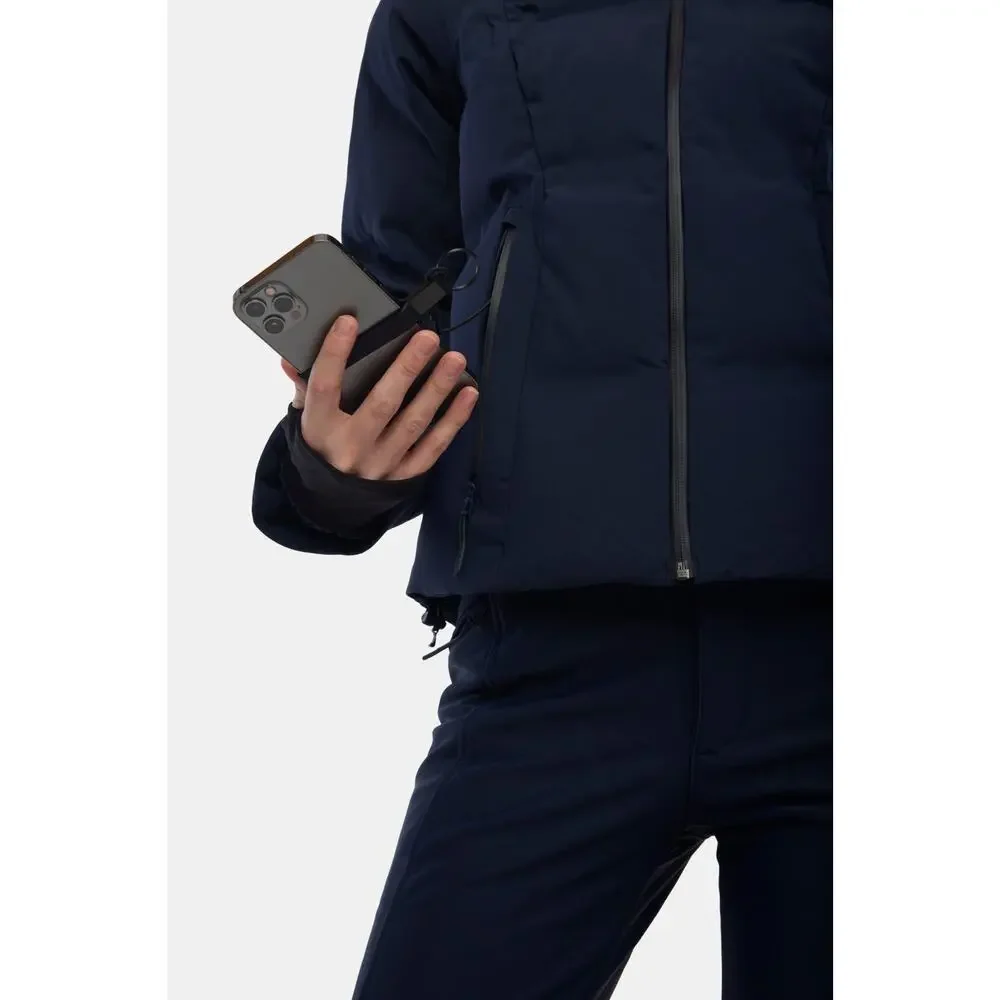 Halfdays Georgie Puffer Jacket - Xs Navy - Picture 4 of 5